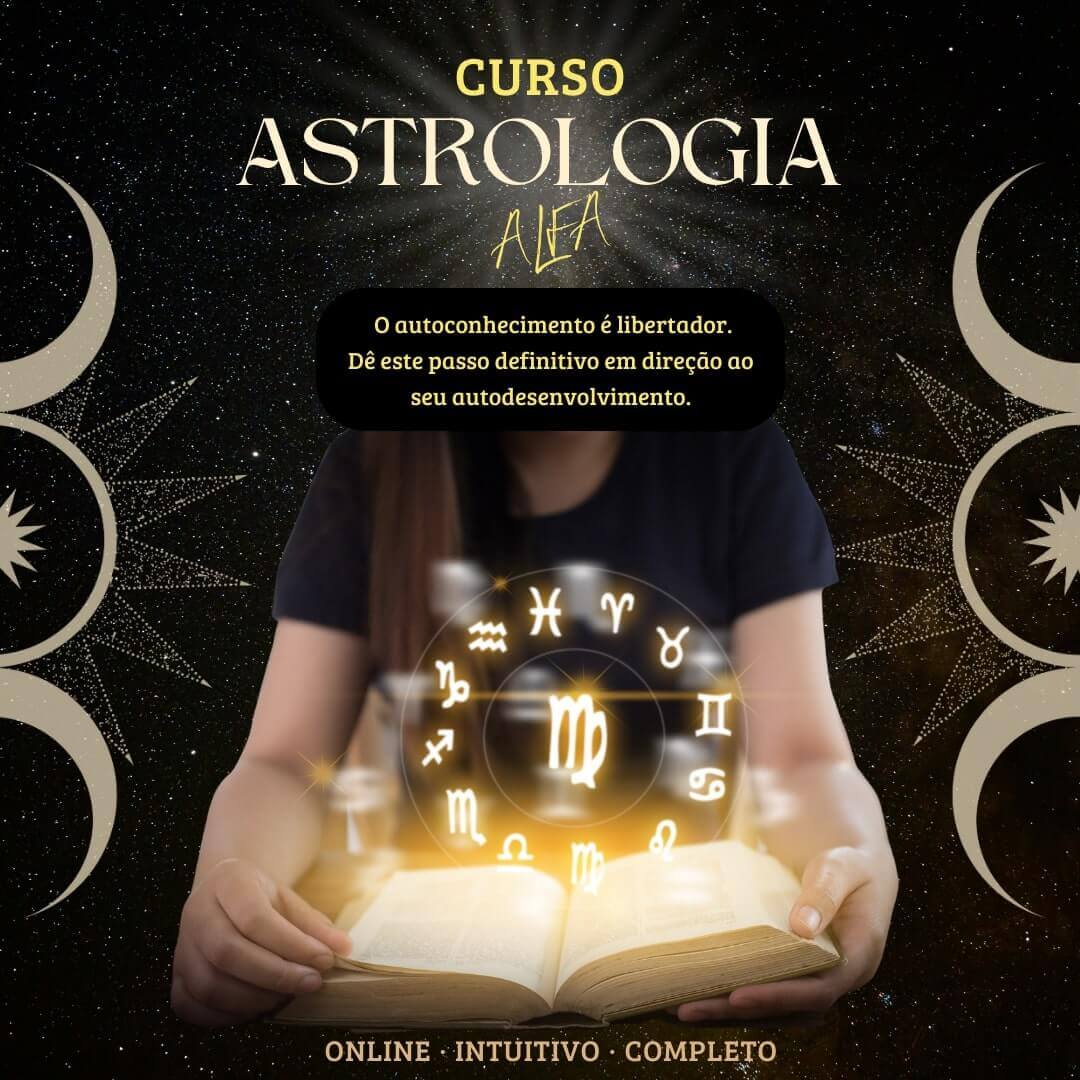 Curso de Astrologia Alfa - Certificado pela ABRATH